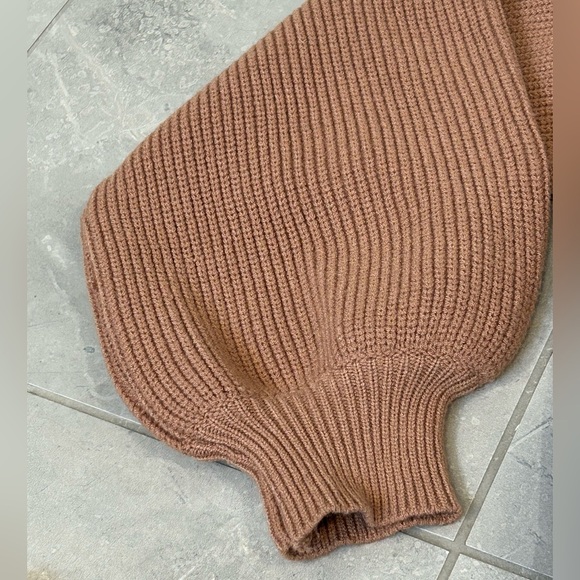 NWOT Pink Lily Boat Neck Oversized Knit Sweater - Picture 6 of 6